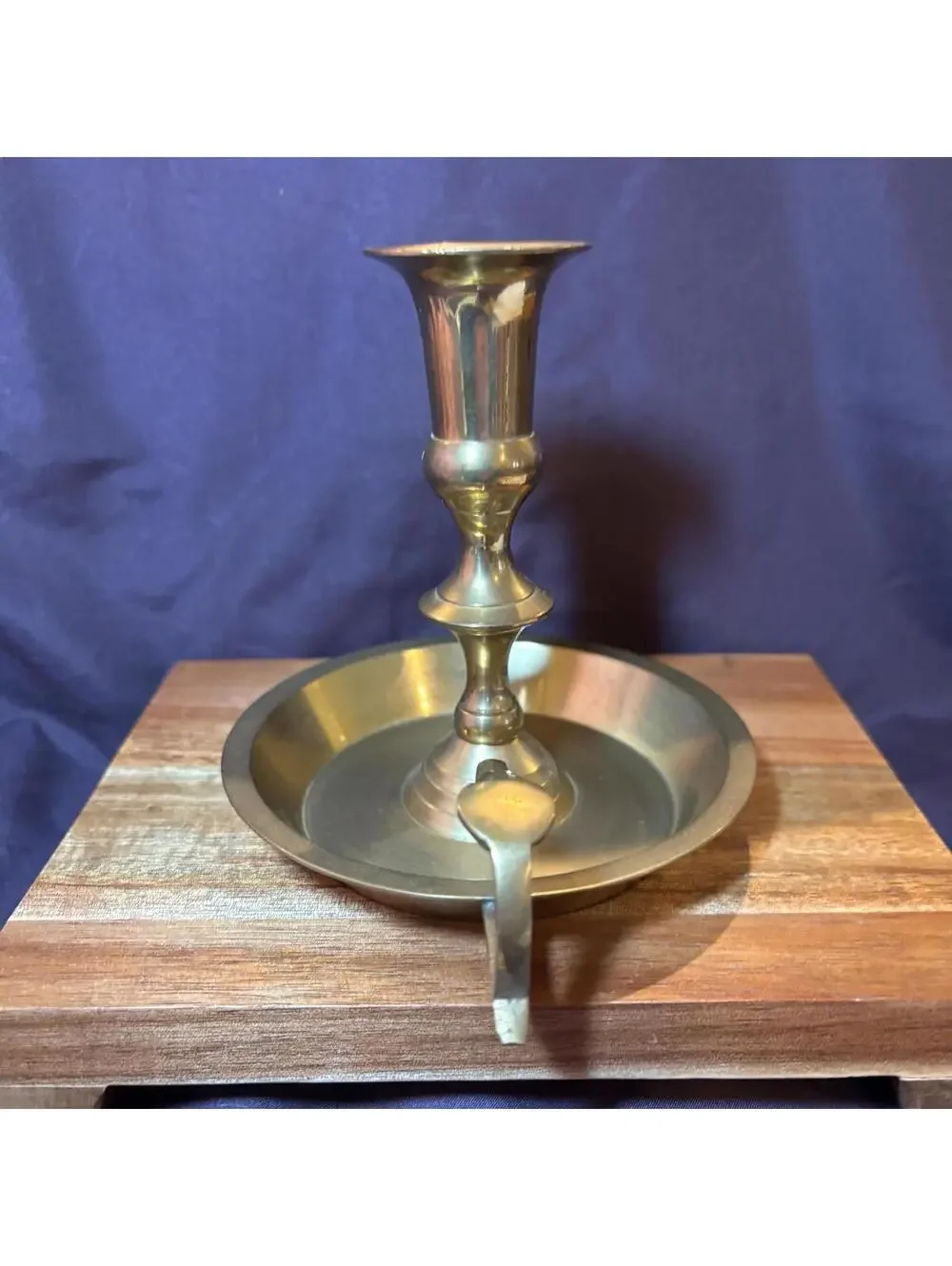 Brass Bedchamber Candlestick - Wee Willy Winkie